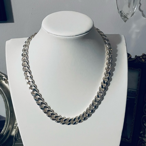 Marc Jacobs Jewelry - MarcJacobs Unisex SilverLink Chain Necklace, Signature StampedGold Hardware